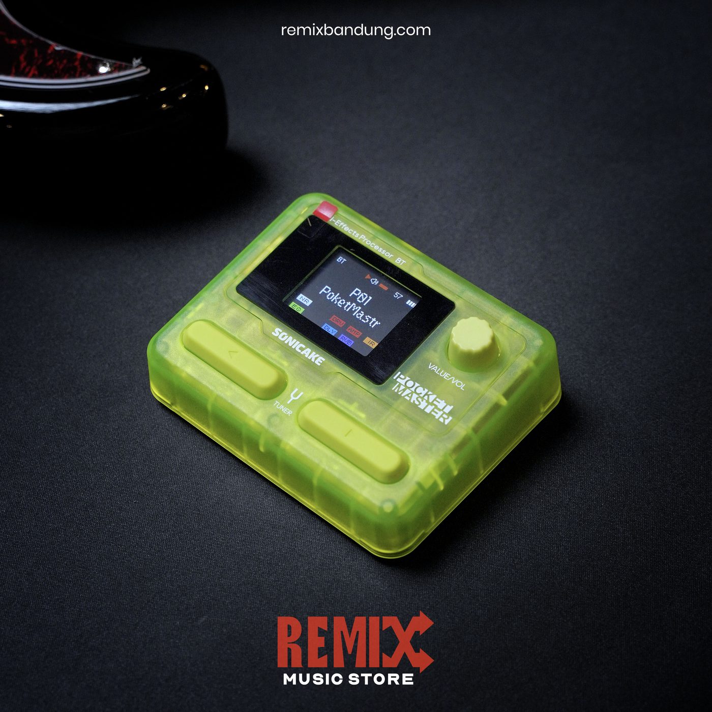 Sonicake Pocket Master warna Transparent Green
